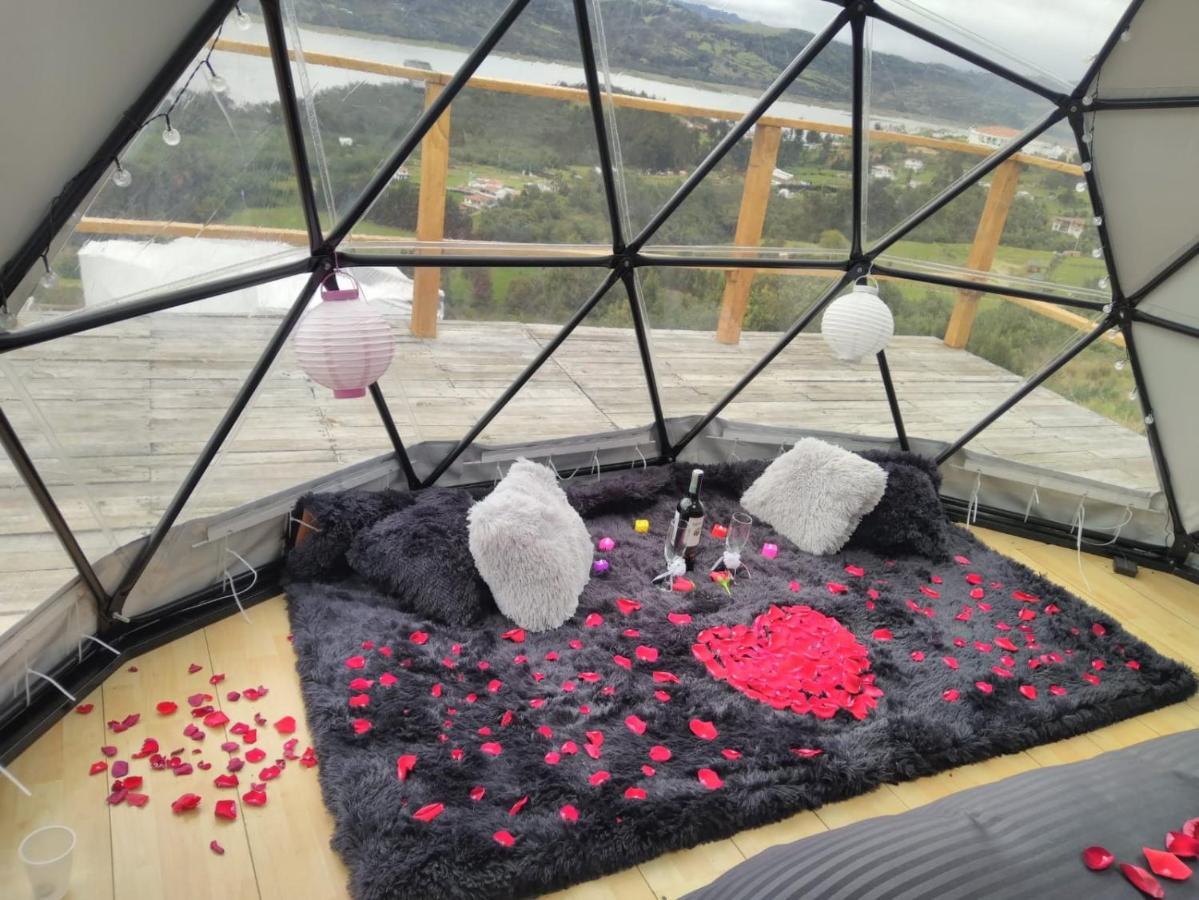 Willa Glamping Wayra Guatavita Zewnętrze zdjęcie